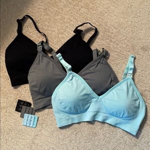 Maternity Nursing Bras 3 Pack NWOT